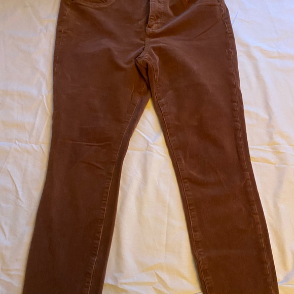 Pilcro and the Letterpress Denim - Anthropologie Pilcro and the Letterpress women’s caramel Skinny corduroy pants